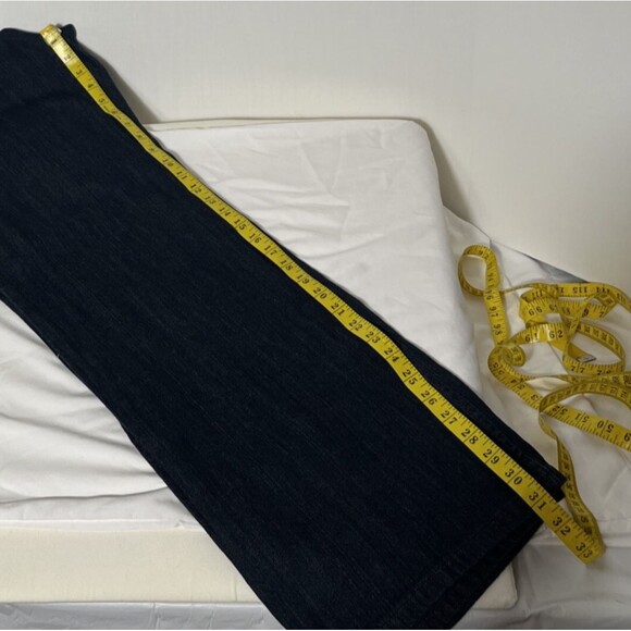 Liz Claiborne Embellished Pockets Denim Cotton Dark Wash Jeans Women’s Plus 16W - Picture 14 of 14